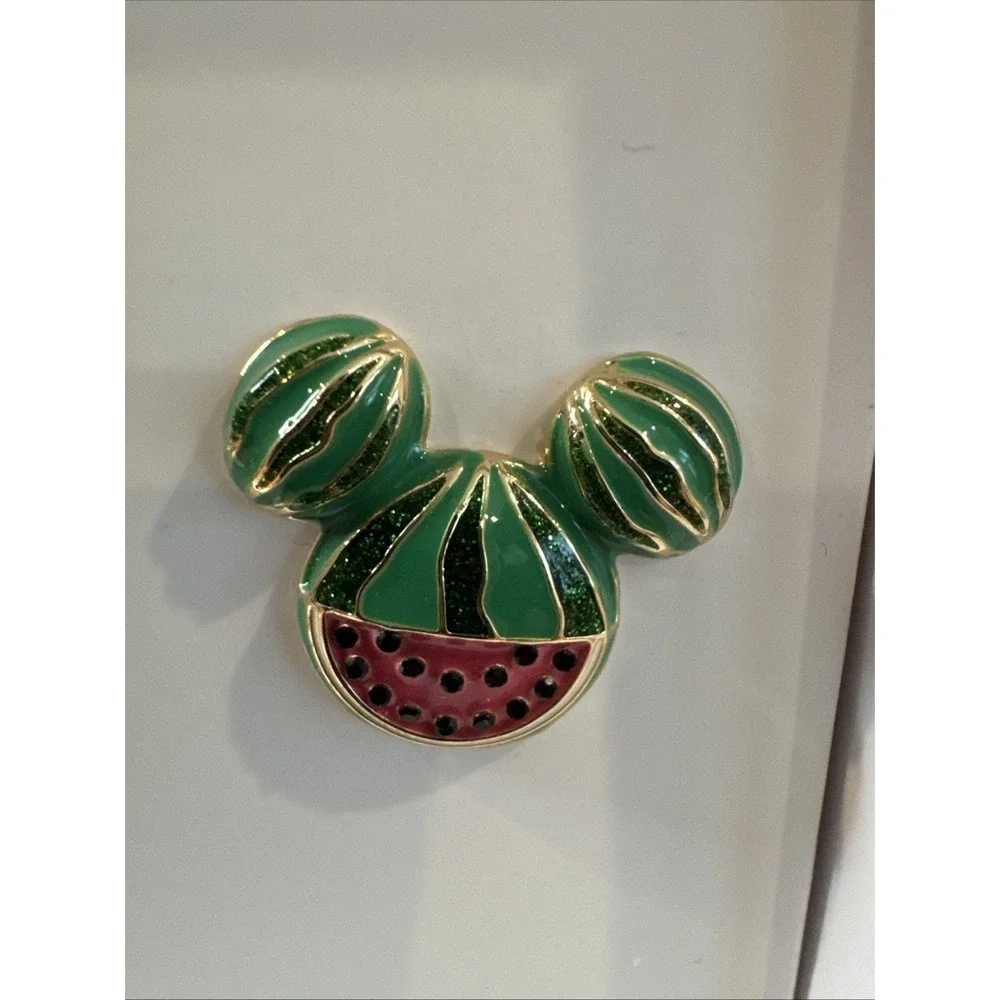 NWT disney BaubleBar Mickey Mouse watermelon stud Earrings summer coquette